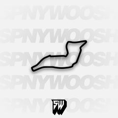 Autodromo Enzo e Dino Ferrari Imola Track Decal