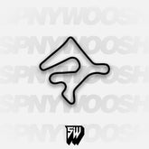 Pineview Run M2 Course Track Decal