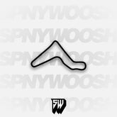 Pineview Run S1 Course Track Decal