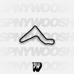 Pineview Run S1 Course Track Decal
