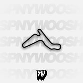 Pineview Run S2 Course Track Decal