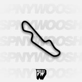 Pittsburgh International Race Complex South Course Track Decal