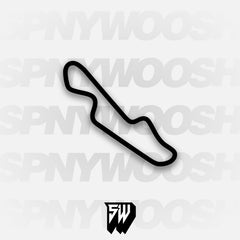 Pittsburgh International Race Complex South Course Track Decal