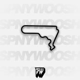 Autodromo Hermanos Rodriguez GP Circuit Track Decal