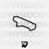Pocono Int'l Raceway South East Option 1 Course Track Decal