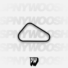 Pocono Int'l Raceway Tri-Oval Track Decal