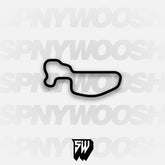 Porsche Experience Center (Atlanta) Outer Course Track Decal