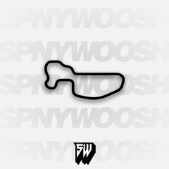 Porsche Experience Center (Atlanta) Outer Course Track Decal