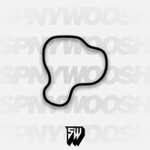 Porsche Experience Center (Atlanta) South Course Track Decal