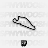 Portland International Raceway Track Decal