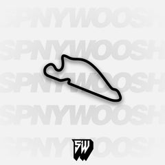 Portland International Raceway Track Decal