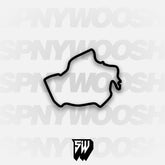 Potrero de los Funes Circuit Track Decal