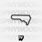 Autodromo Hermanos Rodriguez National Circuit Track Decal
