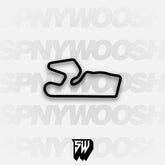 Pueblo Motorsports Park Track Decal