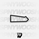 Put-in-Bay Road Race Course Track Decal