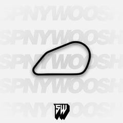 Putnam Park Short Road Course Track Decal