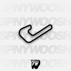 Queensland Raceway Clubman Circuit Track Decal