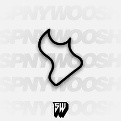 Autodromo Hermanos Rodriguez Stadium Circuit Track Decal