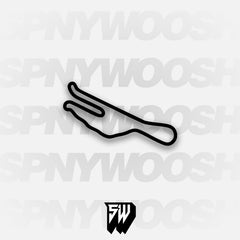 Riverside International Raceway Track Decal