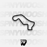 Road America Short Track Decal