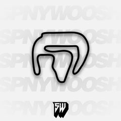 Rockingham International Long Circuit Track Decal