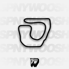 Rockingham National Circuit Track Decal