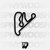 Rudskogen Motorsenter Circuit Track Decal