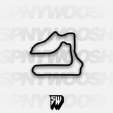 Sebring International Raceway Track Decal