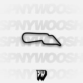 Autodromo Juan y Oscar Galvez Layout 12 Track Decal