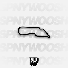 Autodromo Juan y Oscar Galvez Layout 12 Track Decal