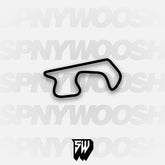 Shannonville Motorsport Park Fabi Circuit Track Decal