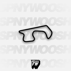 Shannonville Motorsport Park Fabi Circuit Track Decal
