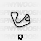 Shannonville Motorsport Park Nelson Circuit Track Decal
