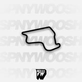 Shannonville Motorsport Park Pro Circuit Track Decal