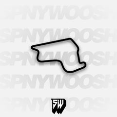 Shannonville Motorsport Park Pro Circuit Track Decal