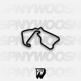 Silverstone Historic Circuit Track Decal