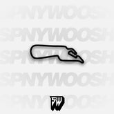Autodromo Juan y Oscar Galvez Layout 15 Track Decal