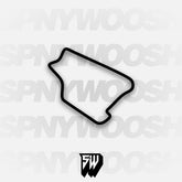 Silverstone International Circuit Track Decal