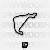 Silverstone Long National Circuit Track Decal
