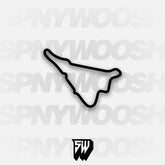 Silverstone Long Stowe Circuit Track Decal