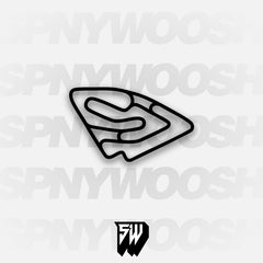 Simraceway Performance Karting Center Track Decal