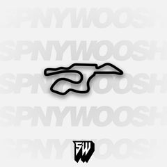 Sonoma Raceway (Infineon) AMA Course Track Decal