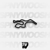 Sonoma Raceway (Infineon) Long Alternate Course Track Decal