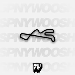 Spa Nishiura Motor Park Track Decal