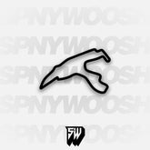 Spa-Francorchamps Track Decal