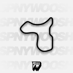 Spring Mountain Motorsports Ranch 0.5 Kart Track Decal