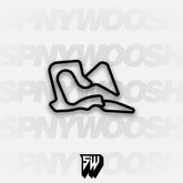 Spring Mountain Motorsports Ranch Charleston Peak Track Decal