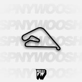 Autodromo Juan y Oscar Galvez Layout 8 Track Decal