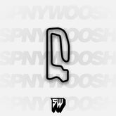 Spring Mountain Motorsports Ranch East Track Decal