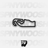 Spring Mountain Motorsports Ranch Fangio Track Decal